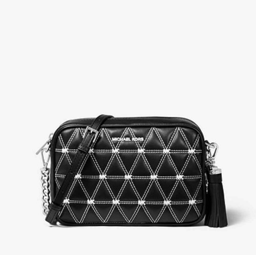 Michael Kors Ginny Quilted Leather Crossbody NWT